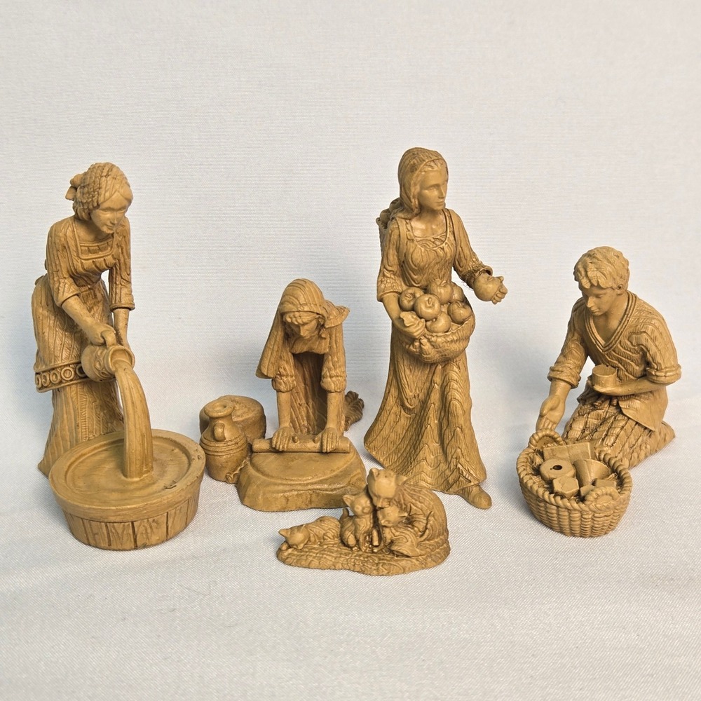 Hawthorne Village True Meaning of Christmas Nativity Tree Collection 5 Piece Set